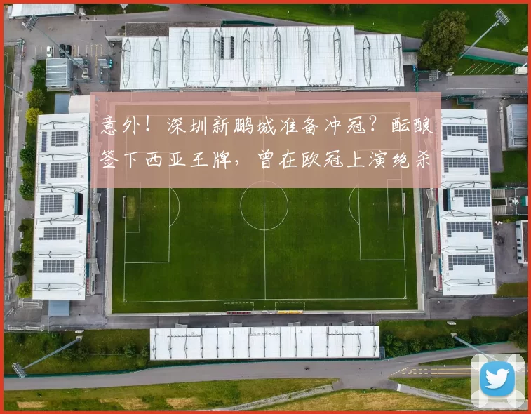 意外！深圳新鹏城准备冲冠？酝酿签下西亚王牌，曾在欧冠上演绝杀